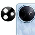 For vivo Y300i 5G imak Rear Camera Lens Glass Film Black Version - 1