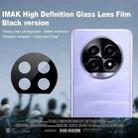 For Realme 14 Pro Lite 5G IMAK Rear Camera Lens Glass Film Black Version - 2