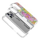 For iPhone 16 Pro Small Fresh Sticker PC + TPU Shockproof Phone Case(Colorful Flowers) - 3