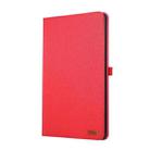 For Infinix Xpad GT 13 Fabric Texture Horizontal Flip Leather Tablet Case(Red) - 2