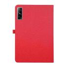 For Infinix Xpad GT 13 Fabric Texture Horizontal Flip Leather Tablet Case(Red) - 3