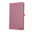 For Infinix Xpad GT 13 Fabric Texture Horizontal Flip Leather Tablet Case(Rose Red) - 2