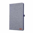For Infinix Xpad GT 13 Fabric Texture Horizontal Flip Leather Tablet Case(Deep Blue) - 2