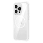 For iPhone 16 Pro TGVIS Vigor Series MagSafe Full Body Airbag Design Phone Case(White) - 1