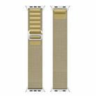 For Apple Watch 42mm / 41mm / 40mm / 38mm DUX DUCIS GS Series Nylon Loop Watch Band(Tan) - 2