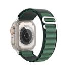 For Apple Watch 42mm / 41mm / 40mm / 38mm DUX DUCIS GS Series Nylon Loop Watch Band(Dark Green) - 3