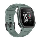 For Huami Amazfit Ares 1908 Silicone Watch Band(Army Green) - 1