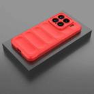 For Xiaomi 15 5G Magic Shield TPU + Flannel Phone Case(Red) - 2