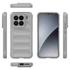 For Xiaomi 15 5G Magic Shield TPU + Flannel Phone Case(Grey) - 3