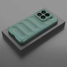 For Xiaomi 15 5G Magic Shield TPU + Flannel Phone Case(Dark Green) - 2