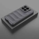 For Xiaomi 15 5G Magic Shield TPU + Flannel Phone Case(Dark Grey) - 2