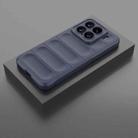 For Xiaomi 15 5G Magic Shield TPU + Flannel Phone Case(Dark Blue) - 2