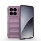 For Xiaomi 15 5G Magic Shield TPU + Flannel Phone Case(Purple) - 1