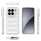 For Xiaomi 15 5G Magic Shield TPU + Flannel Phone Case(White) - 3