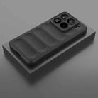 For Xiaomi 15 Pro 5G Magic Shield TPU + Flannel Phone Case(Black) - 2