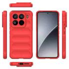 For Xiaomi 15 Pro 5G Magic Shield TPU + Flannel Phone Case(Red) - 3