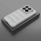 For Xiaomi 15 Pro 5G Magic Shield TPU + Flannel Phone Case(Grey) - 2