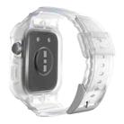 For Huawei Watch Fit3 Integrated TPU Watch Band(Frosted Transparent) - 2
