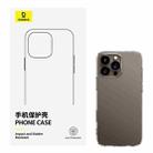 For iPhone 16 Pro Max Baseus Simple Series Phone Case with Lens Protector(Transparent) - 2