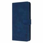 For Redmi K80 AZNS Skin Feel Calf Texture Flip Leather Phone Case(Blue) - 2