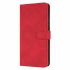 For Redmi K80 AZNS Skin Feel Calf Texture Flip Leather Phone Case(Red) - 2