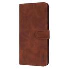 For Redmi K80 AZNS Skin Feel Calf Texture Flip Leather Phone Case(Brown) - 2