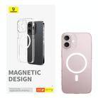 For iPhone 16 Plus Baseus Crystal Series Magsafe Magnetic Phone Case(Transparent) - 2