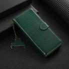 For Honor X9c Genuine Leather Litchi Texture RFID Leather Phone Case(Green) - 2