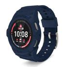 For Samsung Galaxy Watch 7 40mm Integrated TPU Watch Band(Midnight Blue) - 1