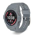 For Samsung Galaxy Watch 7 44mm Integrated TPU Watch Band(Light Grey) - 1