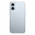 For iPhone 16 Baseus Corning Series Glass Phone Case(Transparent) - 1