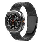 For Samsung Galaxy Watch8 / Watch8 Classic Safety Buckle Pure Titanium Watch Band(Black) - 1