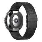 For Samsung Galaxy Watch8 / Watch8 Classic Safety Buckle Pure Titanium Watch Band(Black) - 2