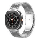 For Samsung Galaxy Watch8 / Watch8 Classic Safety Buckle Pure Titanium Watch Band(Silver) - 1