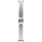 For Samsung Galaxy Watch8 / Watch8 Classic Safety Buckle Pure Titanium Watch Band(Silver) - 3