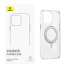 For iPhone 16 Pro Max Baseus SkyRing Series 360 Ring Holder Magsafe Phone Case(Transparent) - 2