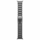 For Samsung Galaxy Watch8 / Watch8 Classic Three Beads Tortoise Buckle Titanium Steel Watch Band(Grey) - 3
