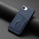 For iPhone 16e AZNS K1 Series Card Slot Business Phone Case(Blue) - 2