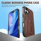 For iPhone 17 AZNS K1 Series Card Slot Business Phone Case(Pink) - 3