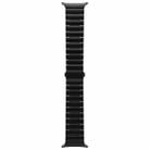 For Samsung Galaxy Watch8 / Watch8 Classic One Bead Flat Buckle Pure Titanium Watch Band(Black) - 3