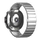 For Samsung Galaxy Watch8 / Watch8 Classic One Bead Flat Buckle Pure Titanium Watch Band(Silver) - 2