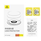 For iPhone 16 Pro / 16 Pro Max Baseus Crystal Series 2pcs HD Full-Frame Lens Protector(Transparent) - 2