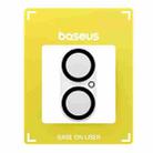 For iPhone 16  / 16 Plus Baseus Crystal Series 2pcs HD Full-Frame Lens Protector(Transparent) - 1