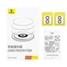 For iPhone 16  / 16 Plus Baseus Crystal Series 2pcs HD Full-Frame Lens Protector(Transparent) - 2