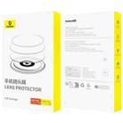 For iPhone 16  / 16 Plus Baseus Crystal Series 2pcs HD Full-Frame Lens Protector(Transparent) - 3