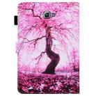 For Samsung Galaxy Tab A6 10.1 T580 / T585 Colored Drawing Stitching Horizontal Flip Leather Case with Holder & Card Slots(Cherry Tree) - 3