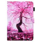 For Samsung Galaxy Tab A10.5 T590 / T595 Colored Drawing Stitching Horizontal Flip Leather Case with Holder & Card Slots(Cherry Tree) - 2