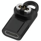 For Shokz OpenSwim Pro S710 Bone Conduction Earphone USB-C / Type-C Interface Adapter Converter(Black) - 1