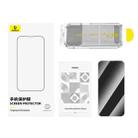 For iPhone 15 Pro Max Baseus Crystalline Series Privacy Protection Tempered Glass Screen Protector(Transparent) - 3