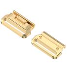 For Garmin 26mm 1 Pair Metal Medium Adapter Watch Band Quick Release Connector(Gold) - 2